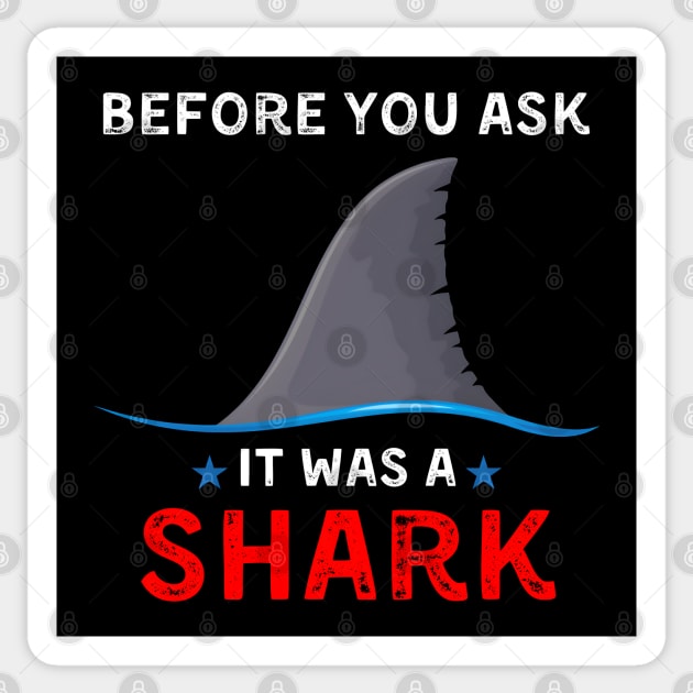 Silent Hunter 'Shark' Sticker by MakerMind8.2